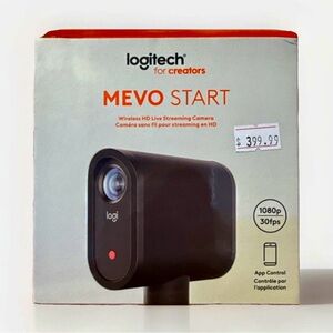 Logitech Mevo Start Black Streaming Camera